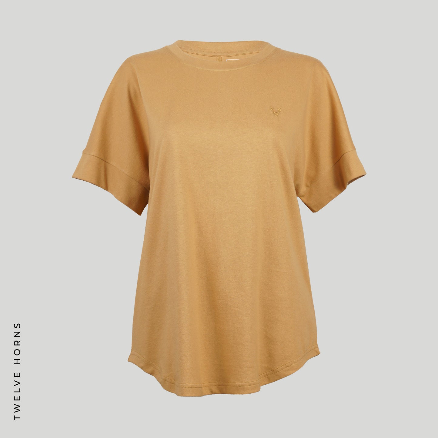 GOTS認証 オーガニックコットン レディース ドロップスリーブ Tシャツ
