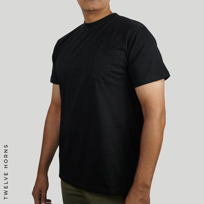 男女兼用 ユニセックス GOTS認証 オーガニック コットン 100% ポケット付き tシャツ